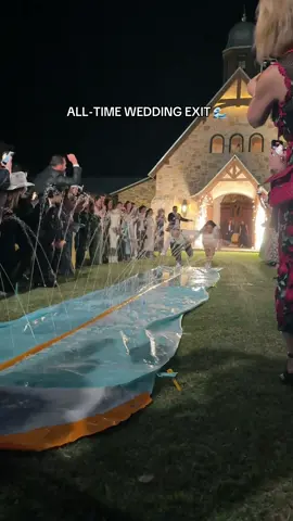 When the bride and groom slip up in front of everyone  #wedding #justmarried