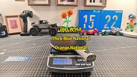 Blade: DHS W968 Forehand: Thick Blue National Backhand: Orange National #TableTennis #PingPong #DHSW968