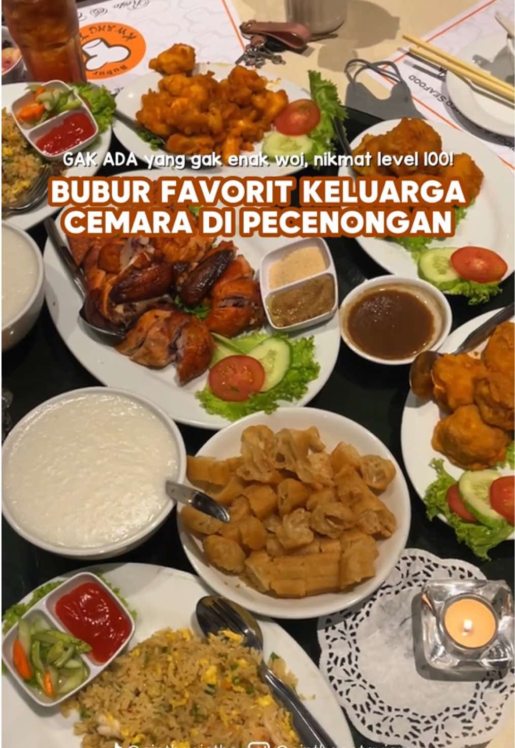 Bubur favorit keluarga cemara di Pecenongan! Gak ada menu yang gagal😋 📍Bubur Kwang Tung, Pecenongan #buburkwangtung #chinesefood #kulinerpecenongan #placetogojkt 