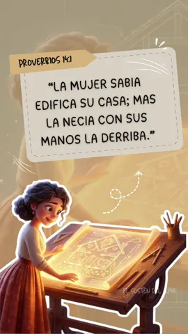 La Mujer Sabía Edifica Su Casa 🏠✨🧱 #mujeresdedios #mujersabia #hogarcristiano #videoscristianos