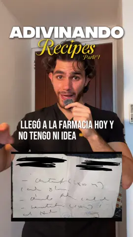 Adivinando Recipes Parte 1! Comenta que crees que dice en el recipe y mándame un DM con algún recipe raro que hayas visto!