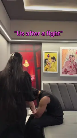 “us after a fight “ #viralvideo #couple #foryoupageofficiall 
