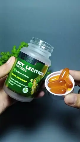 Daily wellness in one capsule ✨🌿  #SoyLecithin #WellnessRoutine #TikTokAffiliate #singlionsoylecithin #foodsupplement 