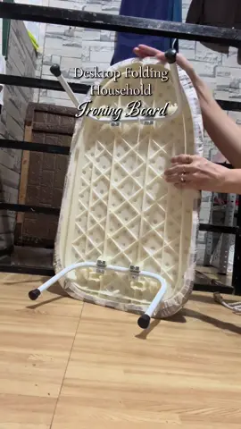 Desktop Folding Household Ironing Board for convenient ironing of clothes. Space saver and lightweight ironing board. #ironingboard #ironingclothes #ironboard #householditems 