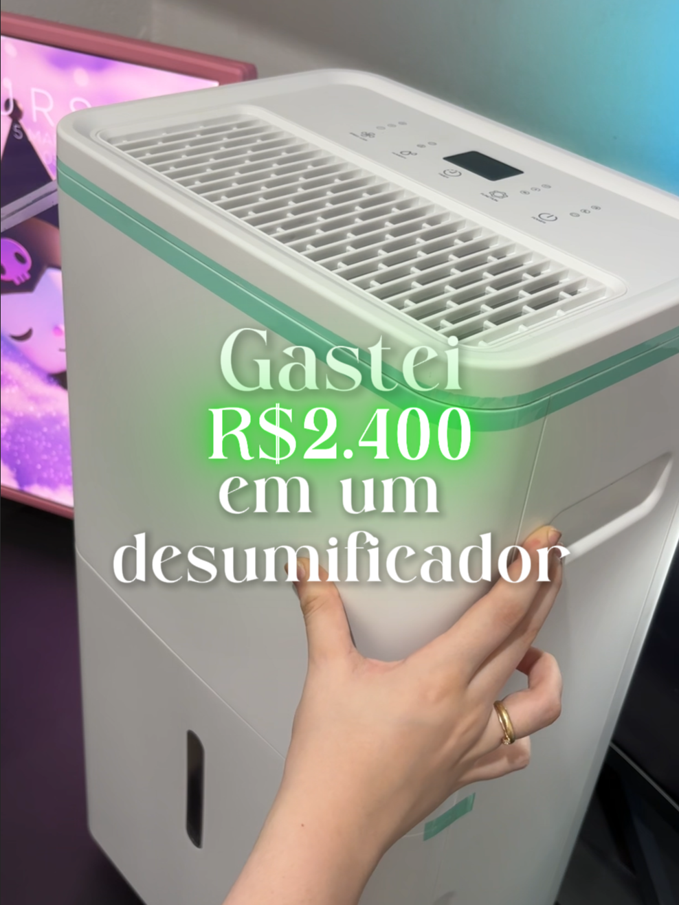 Será que valeu tanto a pena assim comprar? Ele inclusive tem 22L e serve para casas grandes e tem duas opçoes de drenagem da água, o que torna tudo mais fácil! Incrivel, né?  Para os interessados, o link estará na minha bio! #healty #fyp #gifted #relaxing #desumidificador #eletrodomésticos #multifuncional #utilidades