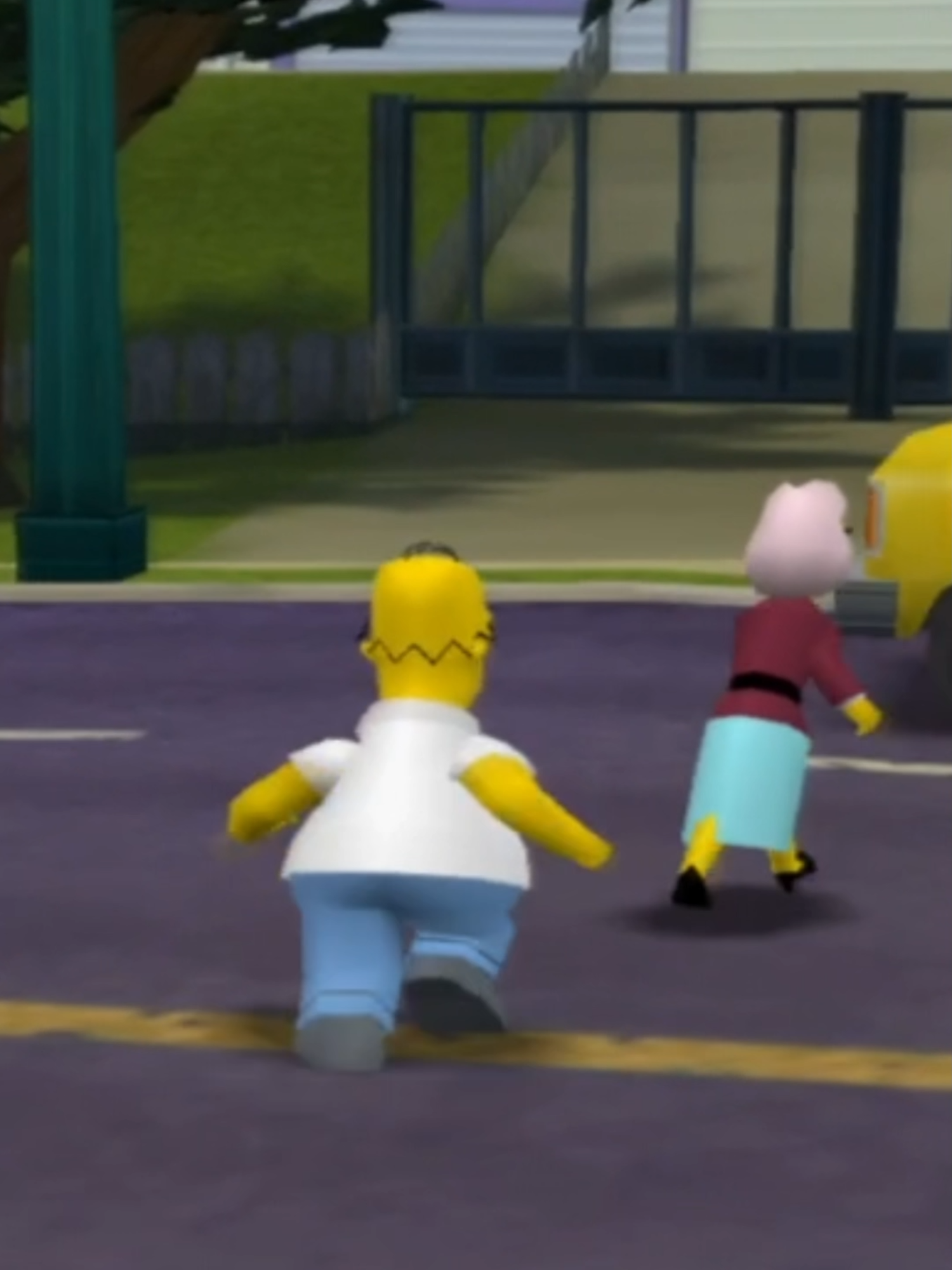 porque corre señora? #fyp #paratii #streamer #humor #Lossimpson #simpsons