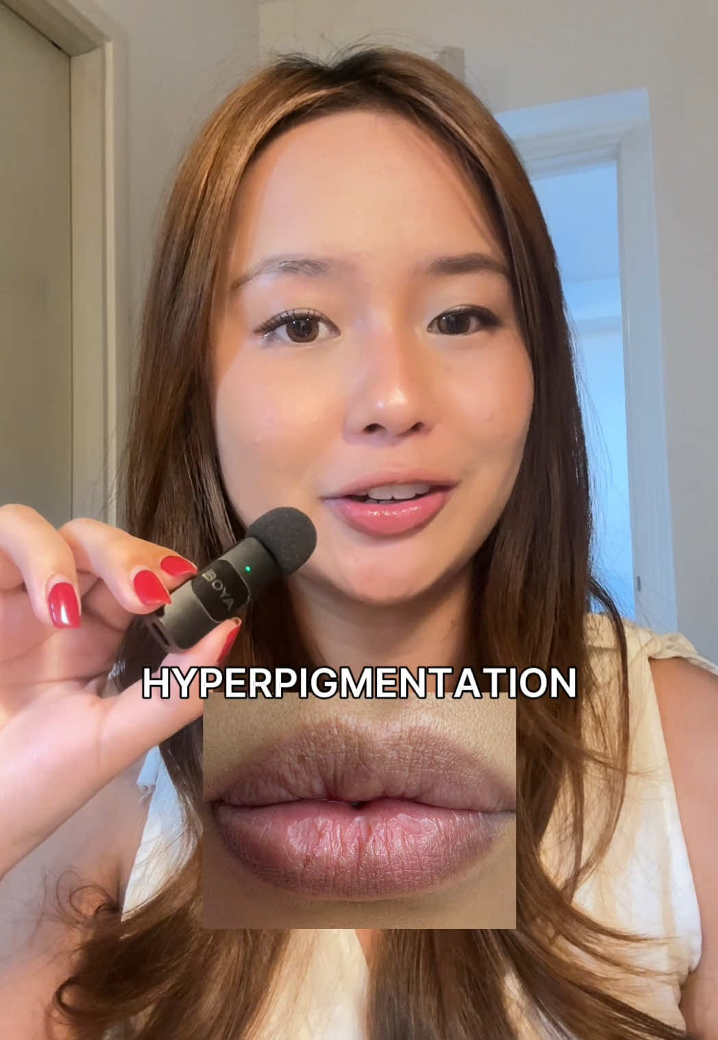 as a girlie with dark and dry lips, I always wondered bakit ganito lips ko and turns out, sun damage plays a big role! 😮‍💨 So glad I finally started using a lip sunscreen!! 👄 #lipsunscreen #darklips #hyperpigmentation #fyp 