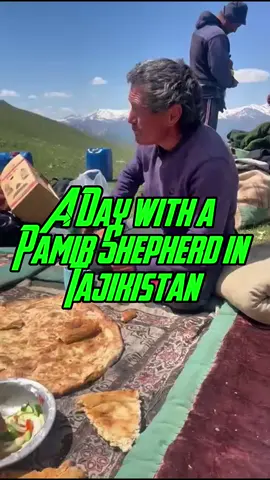 High in the Pamir Mountains, where life moves with the rhythm of the land… meeting the shepherds who call this home 🏔️🐑 #pamirmountains #travel #centralasia #shepherdlife #tajikistan 