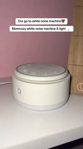 We’ve had a couple of white noise machines and this one is deffo our fave!!👏🏻 #momcozy #whitenoise #babysleep #sleepytraining #mumsoftiktok 