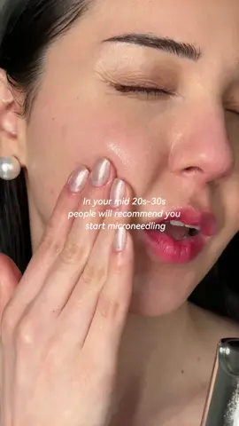 In your mid 20’s to 30’s collagen production starts to slow even if your skin looks fine.  Reedle Shot serum that can mimic the microneedling helps with collagen production and the micro channels can help other skincare products to absorb.  Yes Korea lives in 2050 🤫 #microneedlingserum #reedleshot #vtcosmetics #koreanskincare #tiktokshopcreatorpicks 