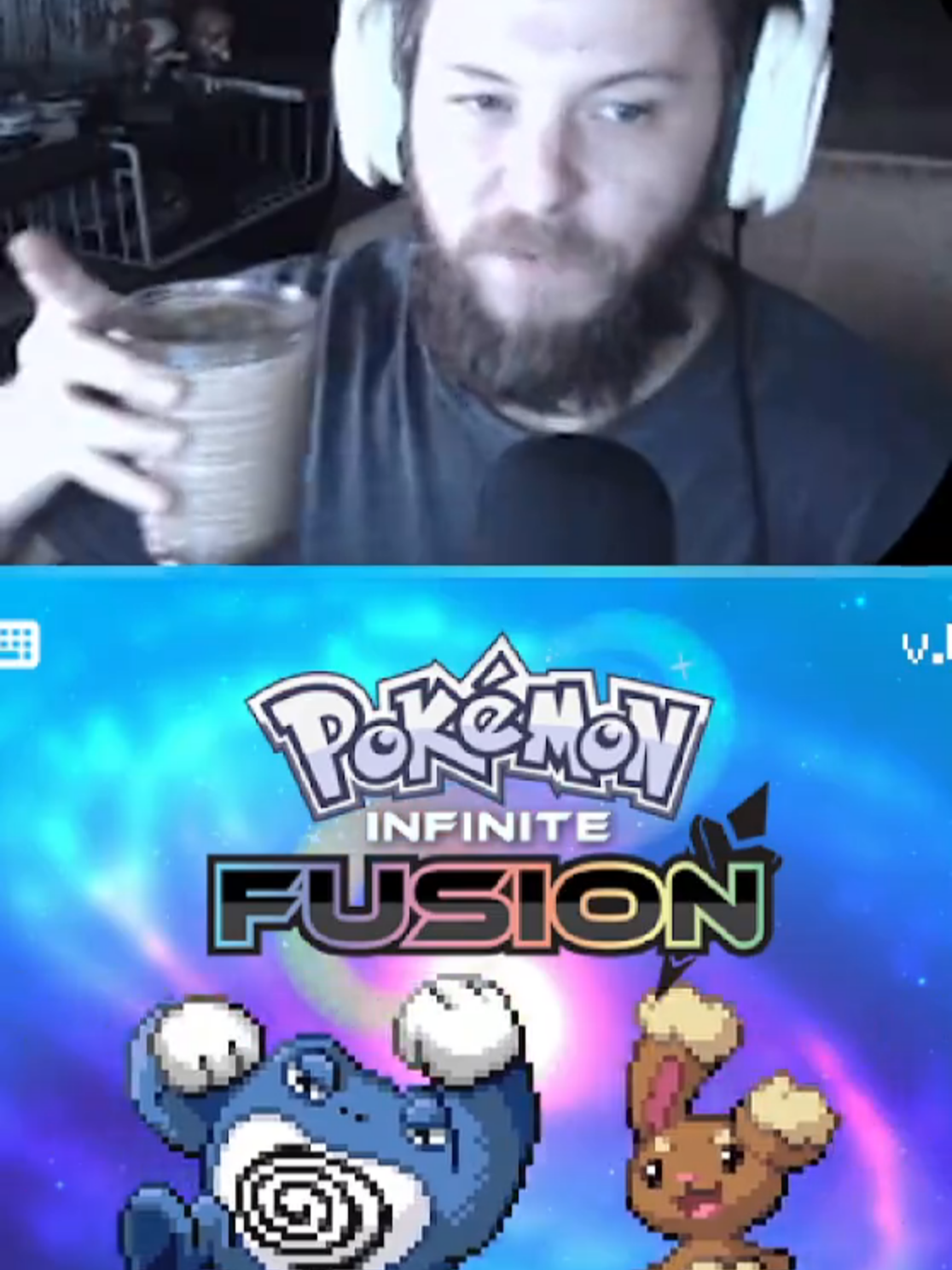 Its... Pikachu? OR IS IT? Booting up the game hits you with random fusions—some cool, some horrifying, and some that just straight up don’t load (shoutout to the mysterious “?” Pokémon 😭). Meanwhile, I’m over here making terrible life decisions, chugging sugary coffee like it’s a potion spam run. #Pokemon #PokemonInfiniteFusion #RomHacks #Gaming #FunnyMoments #cursedpokemonimages #IndieGames #RetroGaming #LetsPlay #gaming clips