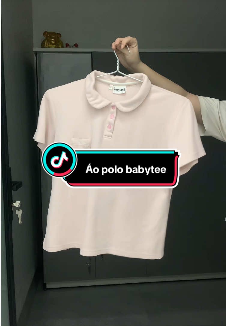 [AI NGOÀI EM] Áo POLO BASIC babytee bycamcam logo thêu túi #aopolobabytee #hottrend #phoidoxinh #OOTD #thoitrang 