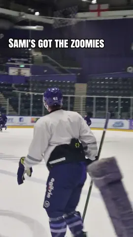 When your goalie gets the zoomies 🏃🏻💨