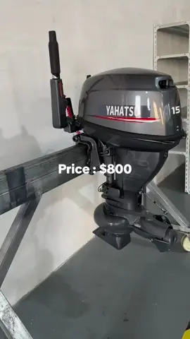 🔥 YAHATSU 15HP 4-Stroke Outboard Motor – Like New 🔥 Powerful and reliable Yahatsu 15HP 4-stroke outboard engine. Very clean, runs perfect, ready to use. ✅ 15 HP ✅ 4-Stroke (no oil mix) ✅ Low fuel consumption ✅ Easy start ✅ Strong cooling system ✅ Perfect for fishing boats / small boats / inflatable boats Engine tested and in excellent condition. #marines #outboard #fishinglife #BoatLife #fishing 