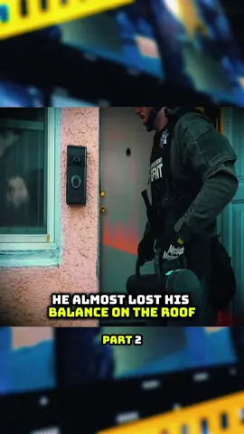He almost lost his balance on the roof #cops #copsoftiktok #arrested #pattymayo #bountyhunter 
