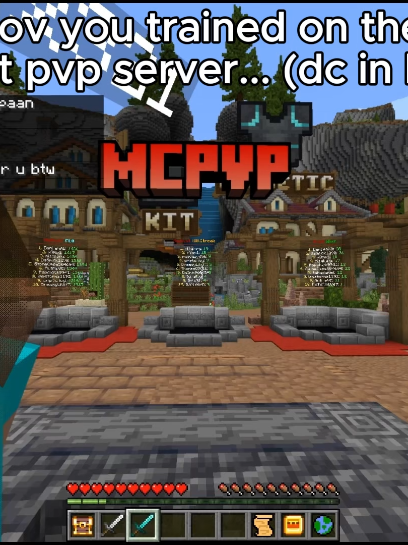 The BEST Bedrock Java PvP Server!! #javapvponbedrock #bedrock #fyppp #mog #destroyed #combo #bp #unstablesmp #java #Minecraft #follow