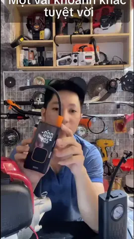 Máy Bơm Lốp Không Dây Cầm Tay Wisezen Màn Hình Hiển Thị Kép động Cơ Đức Nhiều Chế độ Bơm Nhanh##fb##fyp##bomxemay##sacduphong##denpin