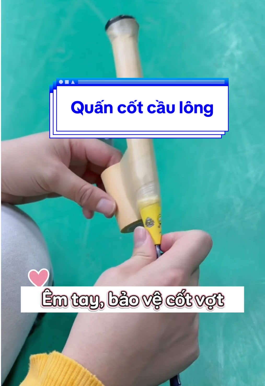 Quấn cốt thể thao cầu lông #quancotvotcaulong #caulongvietnam #thethaomoingay #caulong 