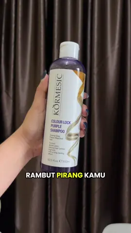 pakek shampoo ini agar warna rambut kamu yg abis bleaching ttep cantik😍 #shampoo 