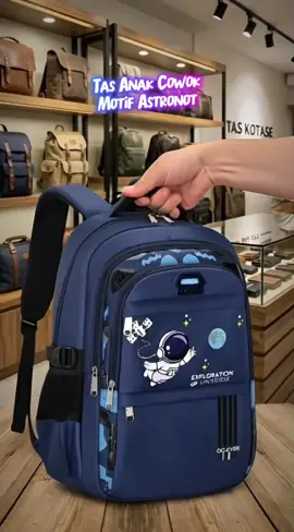 Tas Anak Sekolah Laki laki SD Motif Astronot #tasanaksekolah #tasranselsekolah #tasanaksd #tasastronot 