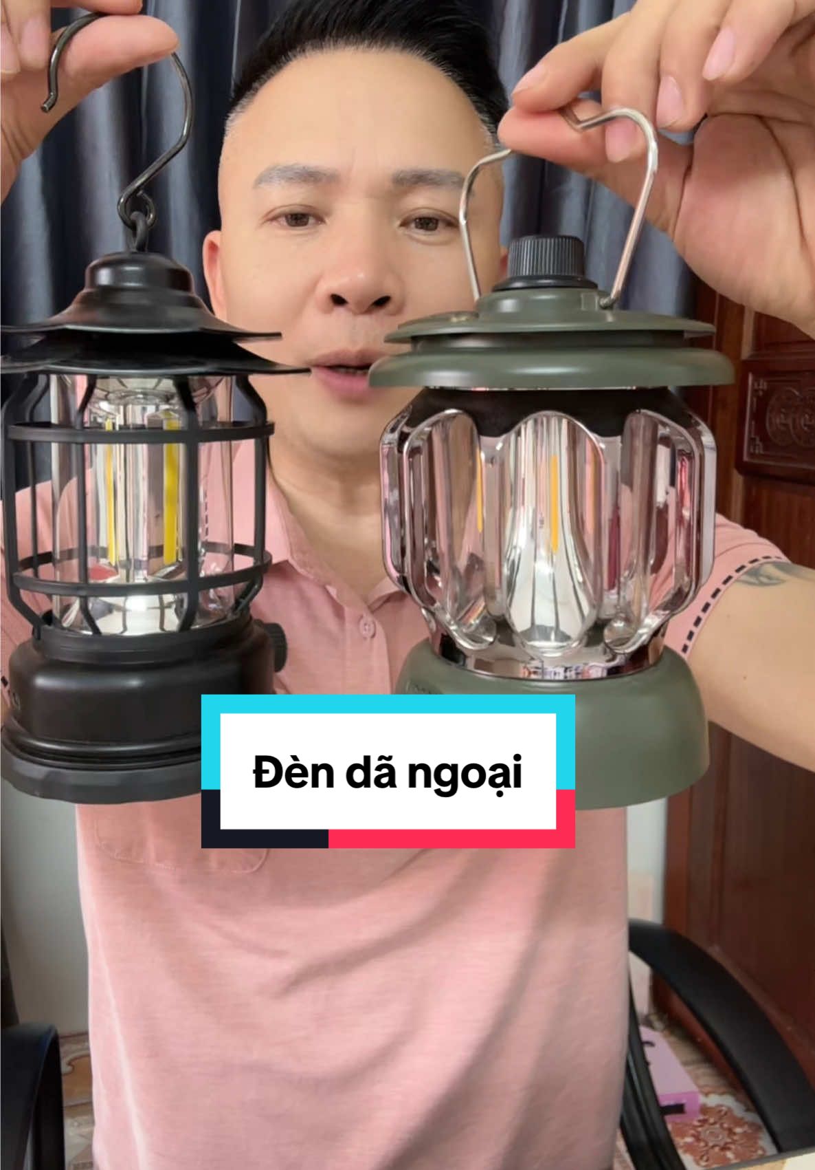 Đèn bão tích điện đèn dã ngoại#dentichdien#dencamtrai#quangkole #xuhuong 