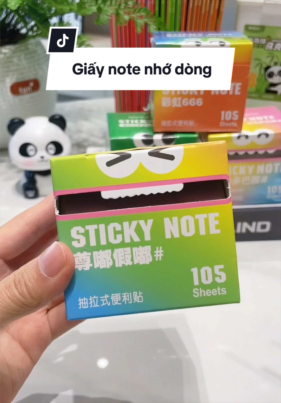 Giấy note nhớ dòng cute #giaynote #giaynho #decorsiuxinh #dungcuhoctap 