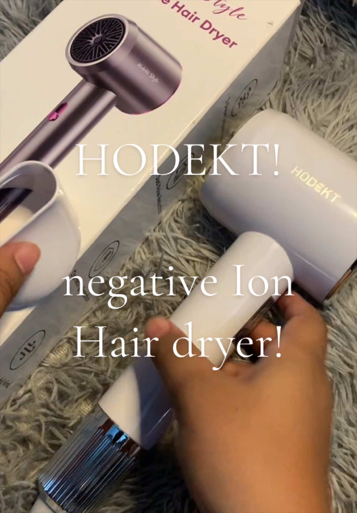 Super Highly reco sa mga takot madamage ang hair! Heavy duty! #hodekthairdryer #negativeiondryer #hodektdryer #haurdamagefree #blower 