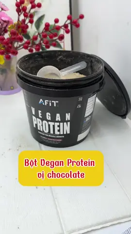 Bột đạm thực vật Vegan Protein vị chocolate #botprotein #trending #tiktok 
