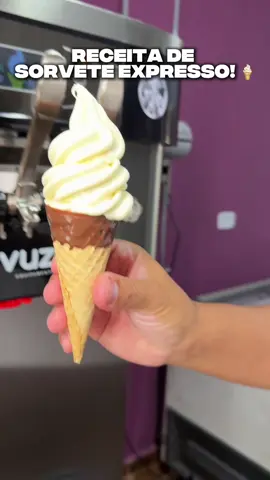 Como eu faço a calda de sorvete expresso, diminuindo o custo e aumentando a minha lucratividade 🍦 #soft #sorveteexpresso #dicas 
