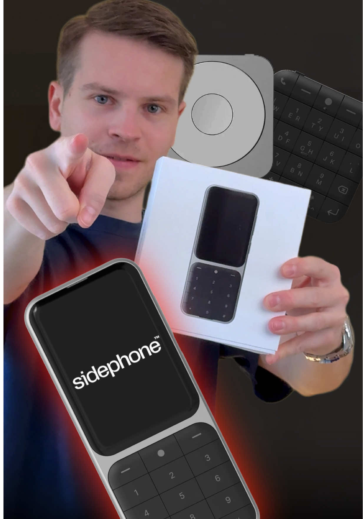 I finally have it! 😍 This is the Sidephone! A phone that seems to polarize quite a bit, since my first video about it got over 1.5 million views! 🫨 This was just the unboxing:  I’ll test it out and see if it is a phone you can use in everyday life. So definitely stay tuned for the upcoming video on YouTube! 💪🏼 #sidephone #qwerty #smartphone #unboxing