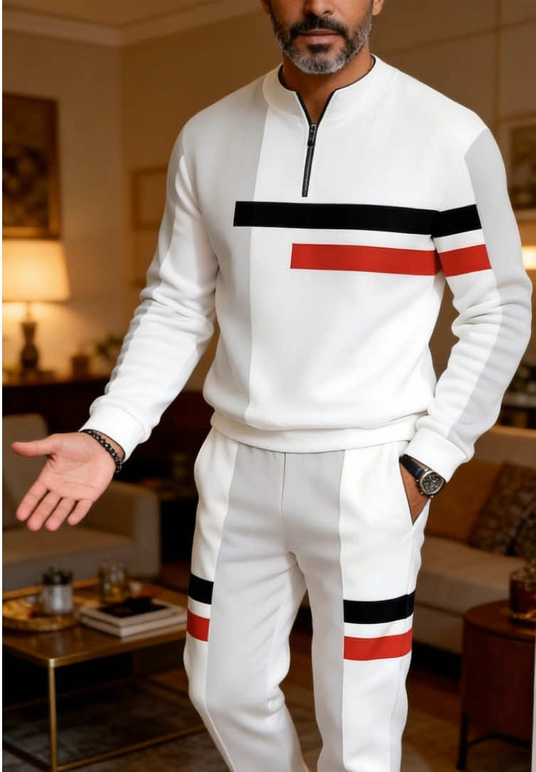 Black Friday Men's fashionable clothing #mensfashiontips #twopiece #titokshop #causal#fyp 