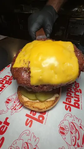 jumbo double smash burger 🍔  #burger #burgertok #cheeseburger #smashburger #asmr 