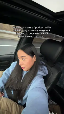 I'm taking over the aux because ya girl is zoning out 🙃 #relateable #marriage #husband 
