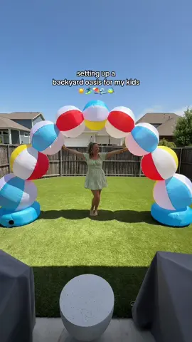 Forever trying to be the fun mom 🥹Find everything in my Amazon steefront under “SUMMER” I love creating a backyard oasis for kids🏖️🌊🐠We only get 18 summers, so i try to make them extra memorable! This kept my kids busy for hours - they didnt want to come inside! Save & share with a parent and follow along for more fun ideas☀️ • • #watertable #bluey #toddleractivities #kidstoys #summertoys kids summer, summer finds
