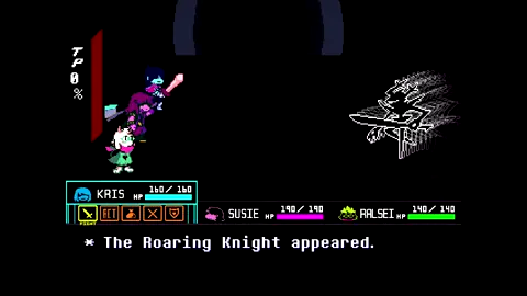 Deltarune chapter 3 - The Roaring knight full fight (It wasn't my first attempt, you damned demon boss) . . . . . . #deltarune #deltarunechapter3 #fyp #gameplay #roaringknight 