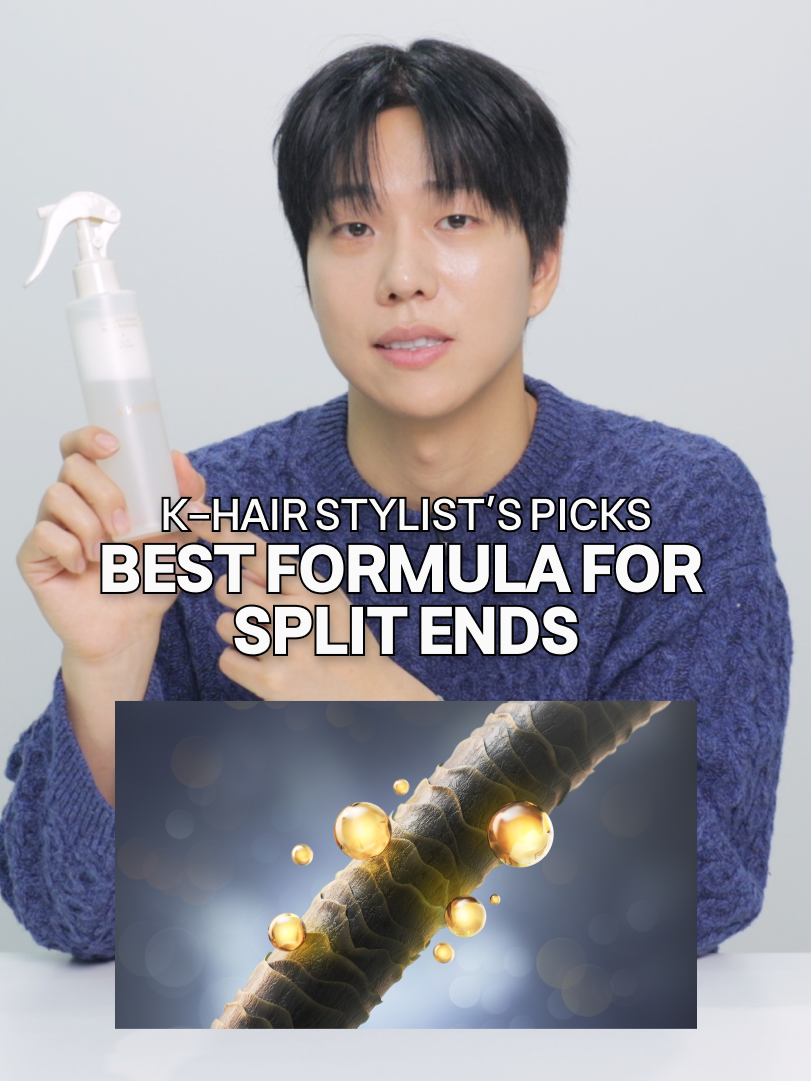 Here’s why you need a dual-layer hair mist: The Leave-in Collagen Serum Treatment cares for both the inside and outside of your hair. Get hydration and oil care at the same time. Just give it a light shake and use it anytime—on wet or dry hair 🤍 ##hairproduct #hairtreatment #leaveintreatment #koreanhaircare #anaze