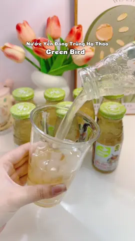 Nước yến đông trùng hạ thảo Green Bird vừa ngon lại tốt cho sk #yensao #nuocyendongtrunghaothao #greenbird #xuhuong 