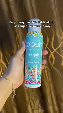 Body spray andalan ukhti ukhti #bodyspray #poshhijab #poshhijabchicperfumedspray #posh #poshhijabchicgreenblossom 