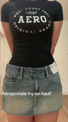 Aéropostale try-on haul! 🧸🩷 #haul #aeropostale #fyp #foryoupage 