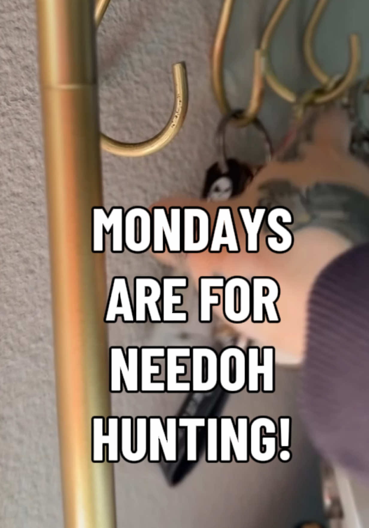 Mondays are for Needoh hunting. We’re trying to catch that dang nice-sicle and jellyfish! #needohs #needohhunting #needohadventcalendar #needoheaster #squishy