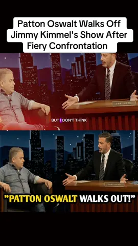 Patton Oswalt Walks Off Jimmy Kimmel's Show After Fiery Confrontation #jimmy #show #after #news #breakingnews 