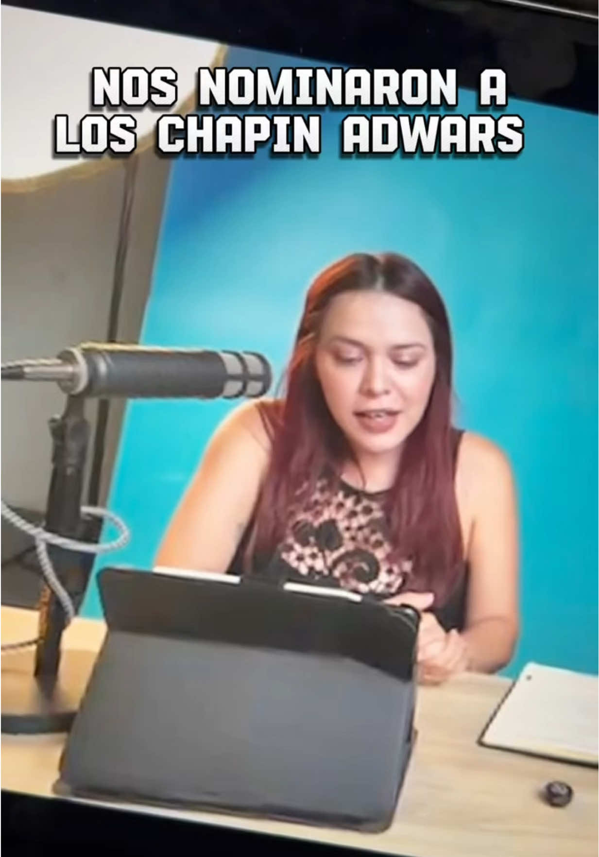 Gracias a ustedes hemos sido nominados en los Chapin adwards🙌 los quiero mil 🇬🇹❤️