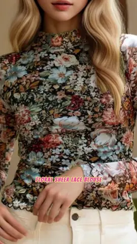 TANXUAN Womens Floral Mesh She