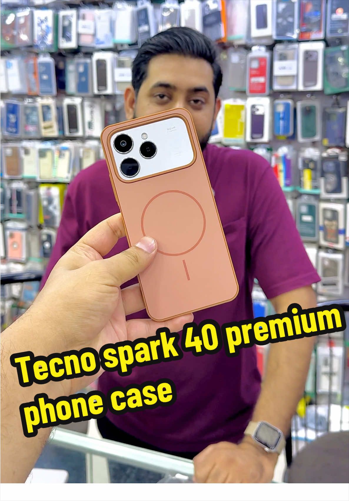 Tecno Spark 40 mobile back covers with MagSafe design #phonecase #smartphonecase #mobilecover #phonecover 