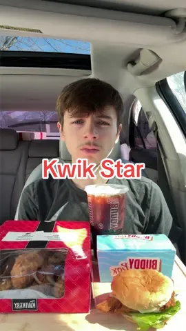 @Kwik Star no ordinary chicken #ad #mukbang #review #food #dessert 