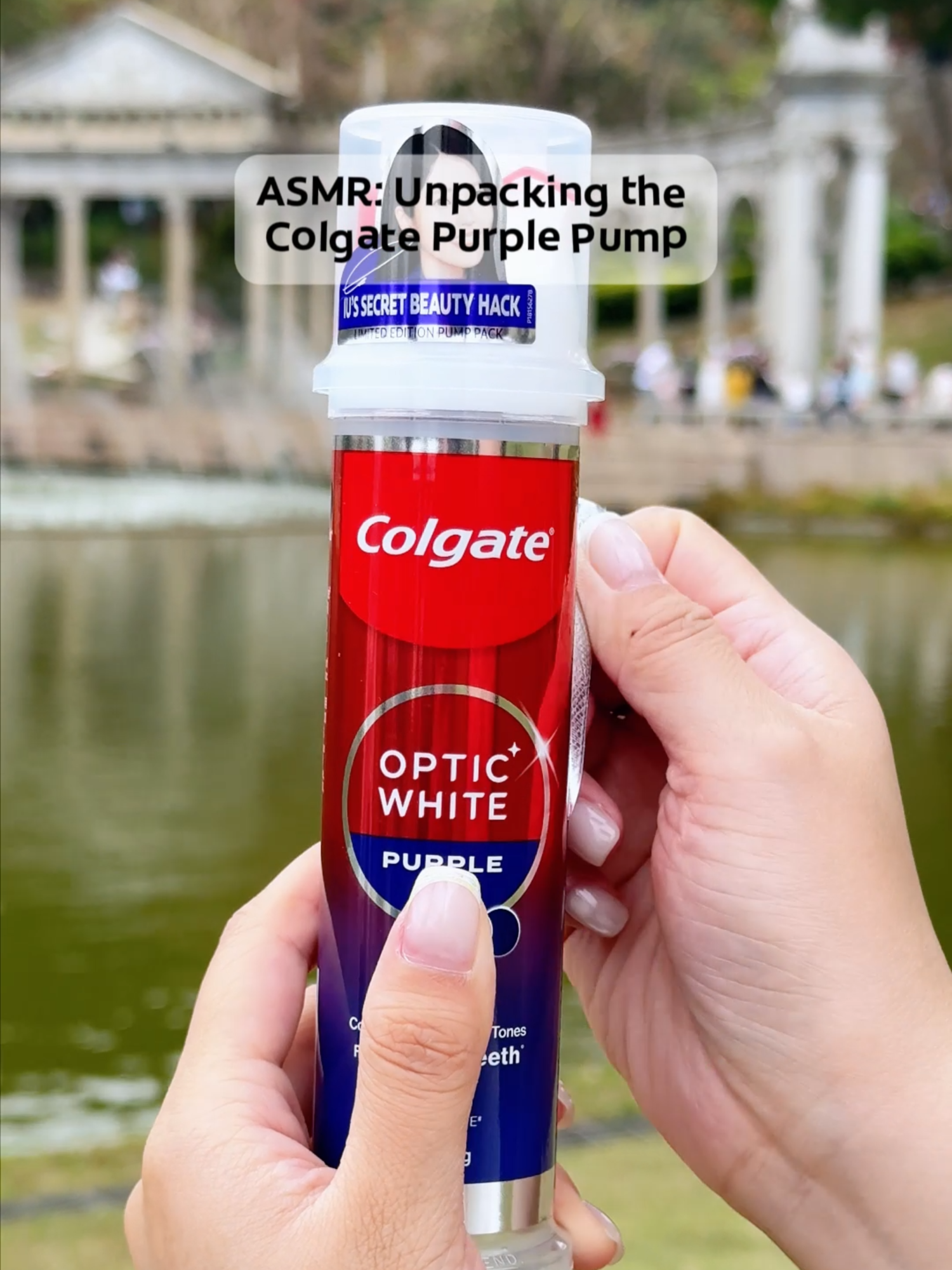 Packing for your next beach trip? Wag kalimutan ang travel essential na 'to for that island smile! Checkout today! 🌴✈️ #ColgateOpticWhite #ColgatePurple #PurplePump