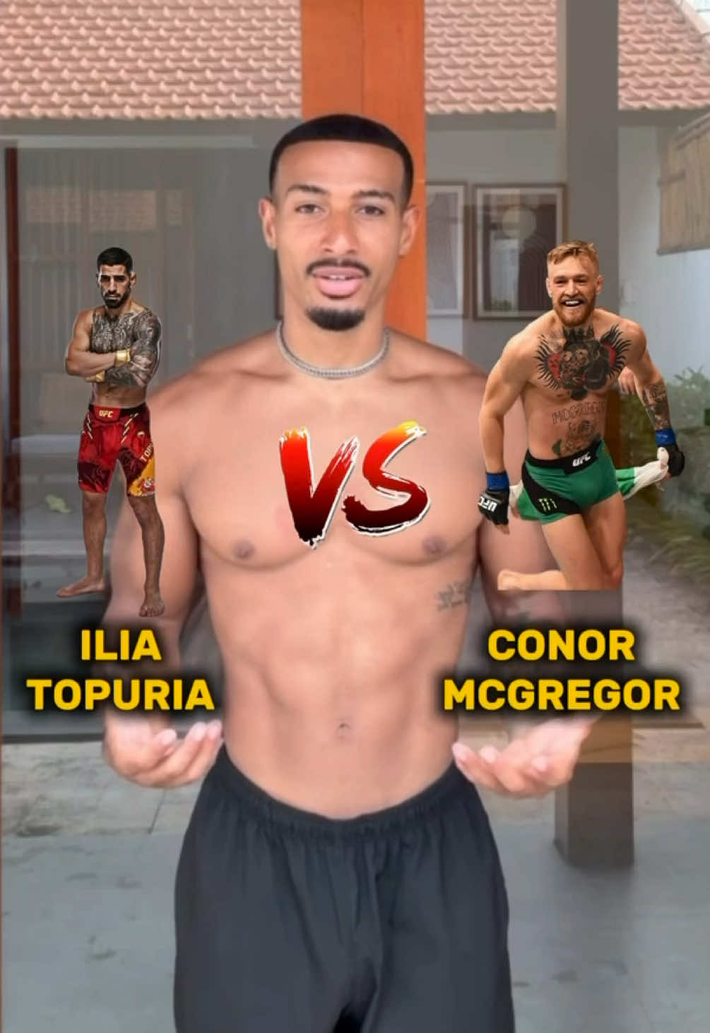 💥 Ilia Topuria vs Conor McGregor 💥 Dos guerreros. Dos físicos. Dos estilos completamente opuestos. Uno es fuerza y músculo concentrado. El otro, velocidad y explosividad letal. 👀 Solo puede quedar uno en el cuadrilátero… ¿quién se lleva la corona física? 🔥 #IliaTopuria #ConorMcGregor #MMA #Physique #FightNight  