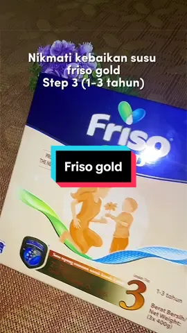 Friso gold pilihan terbaik👍 #FrisoGoldMY  #EveryGoodThingStartsAtTheGut  #GutsToExplore  #GiveYourChildTheGutsToDoMore