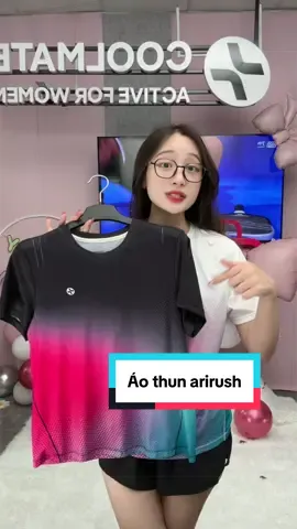 Áo thun thể thao airrush siêu nhẹ #nguyettapsansale #outfit #thethaomoingay #coolmateforwomen #dotapgym 