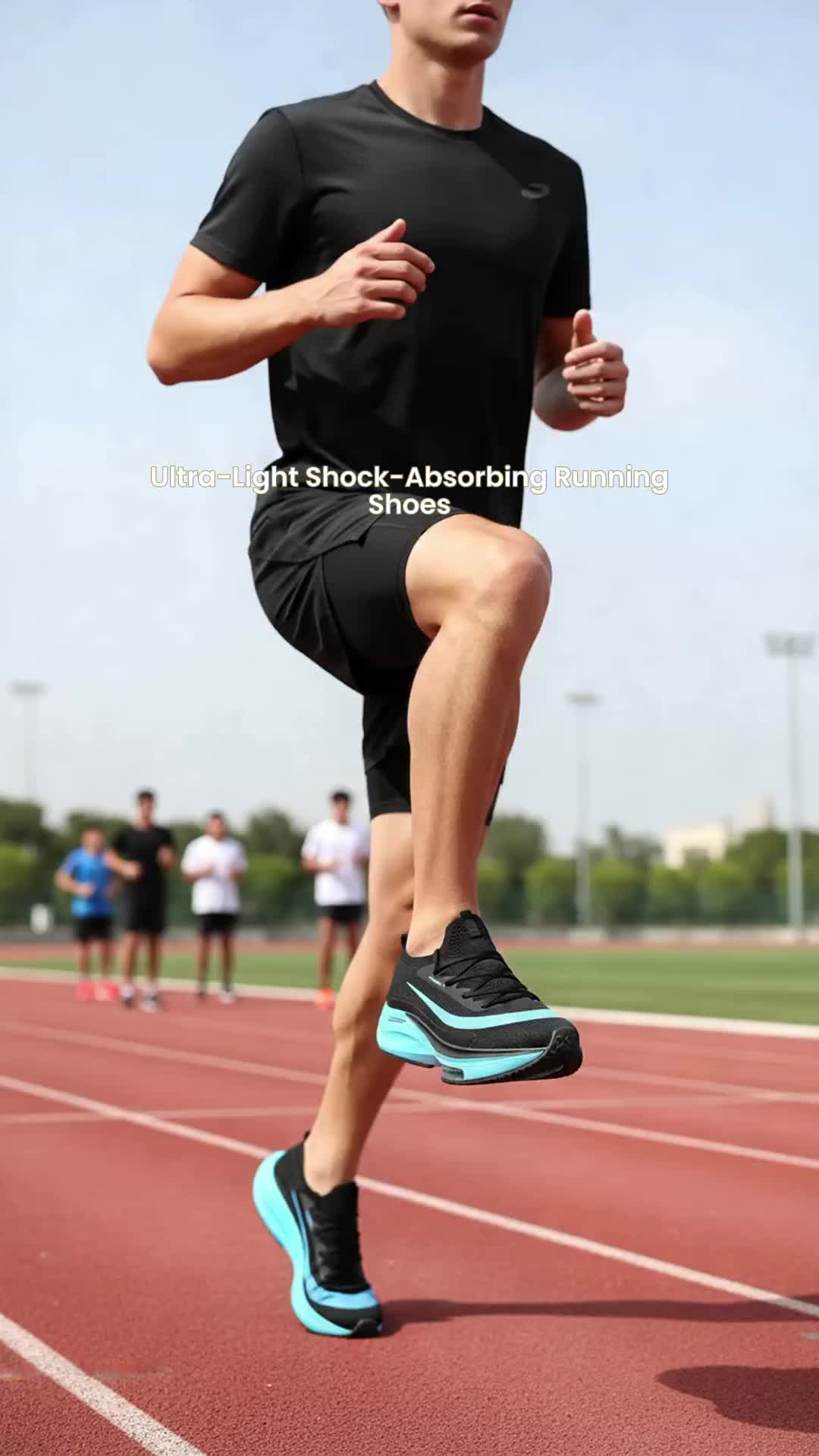 Ultra-Light Cushioned Running Shoes, Shock-Absorbing Marathon Sneakers, Unisex Professional Sports Shoes, Comfortable Casual Hiking Boots 